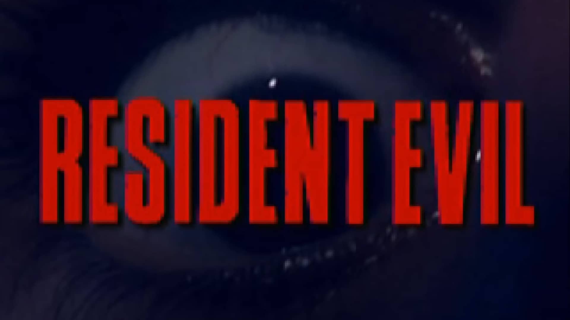 Captura del video promocional del jjuego Resident Evil 1 que se estreno en 1997